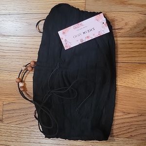 Shein tube top with neck tie